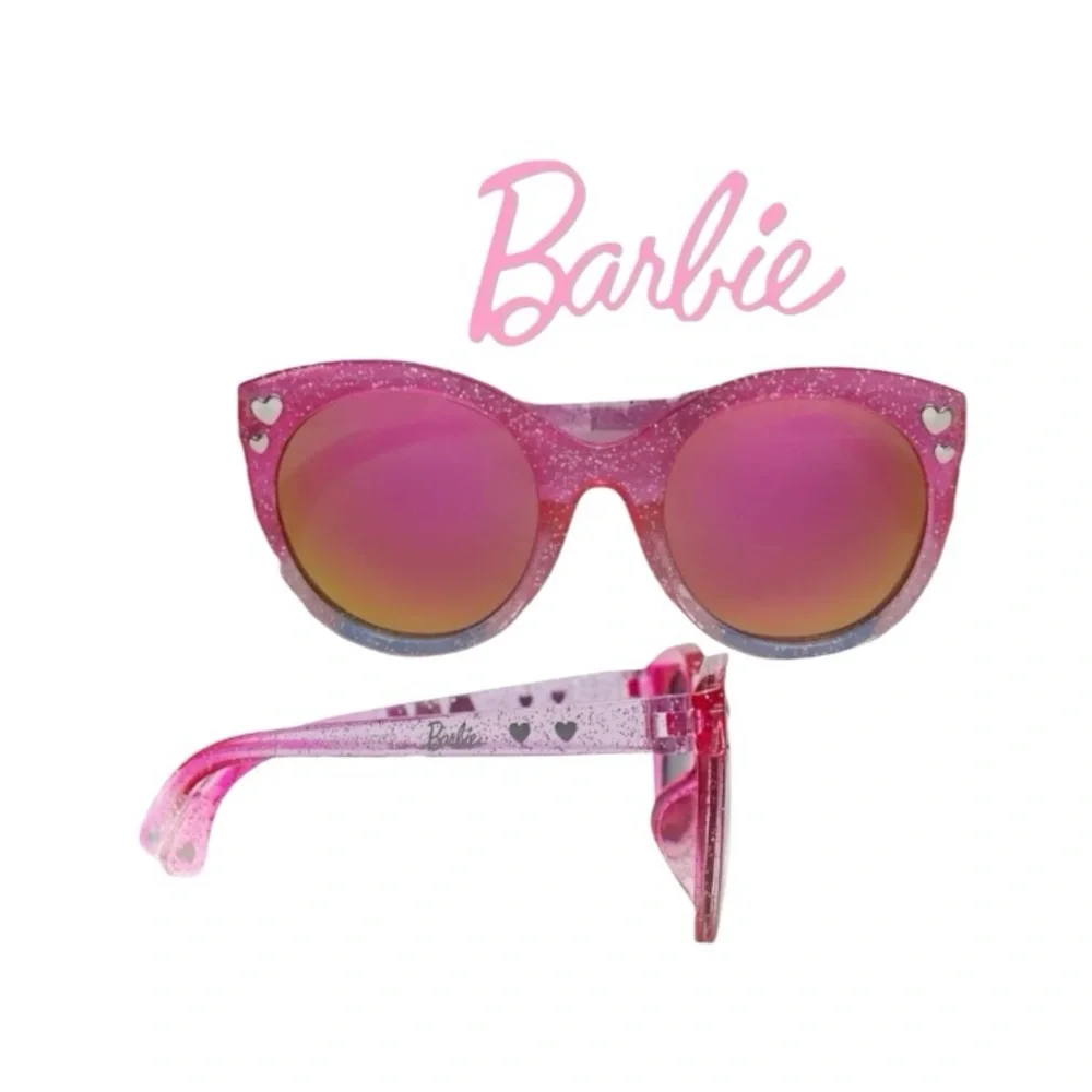 Barbie Pink Glitter Cat Eye Sunglasses